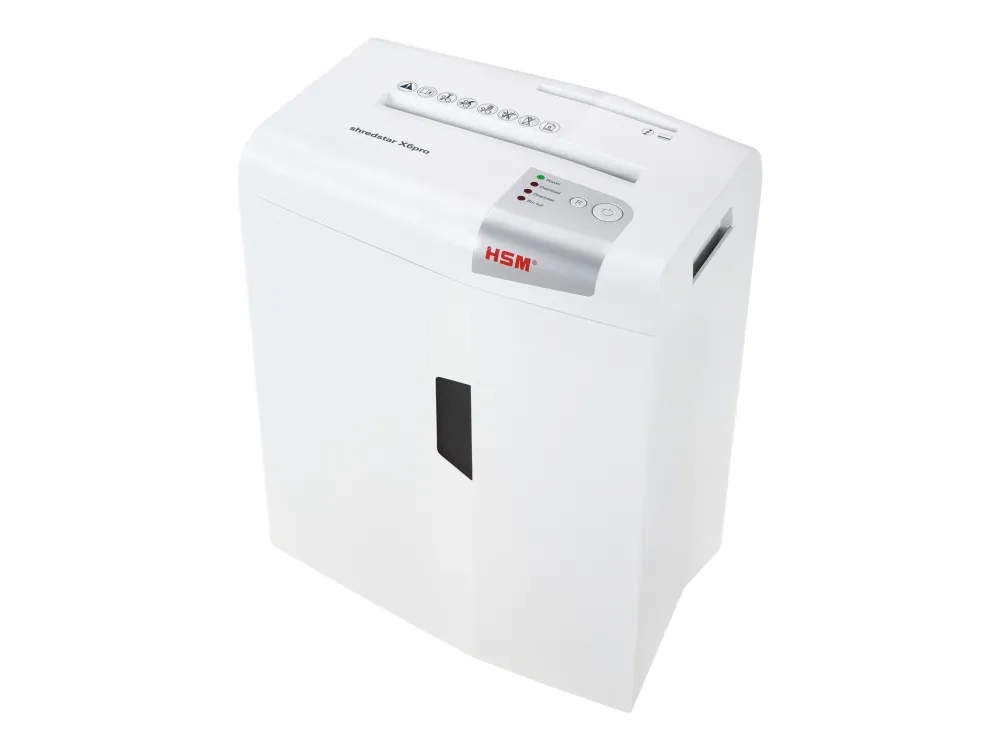 Makulator HSM Shredstar X6pro - krydsmakulering 2x15 mm (P-5)