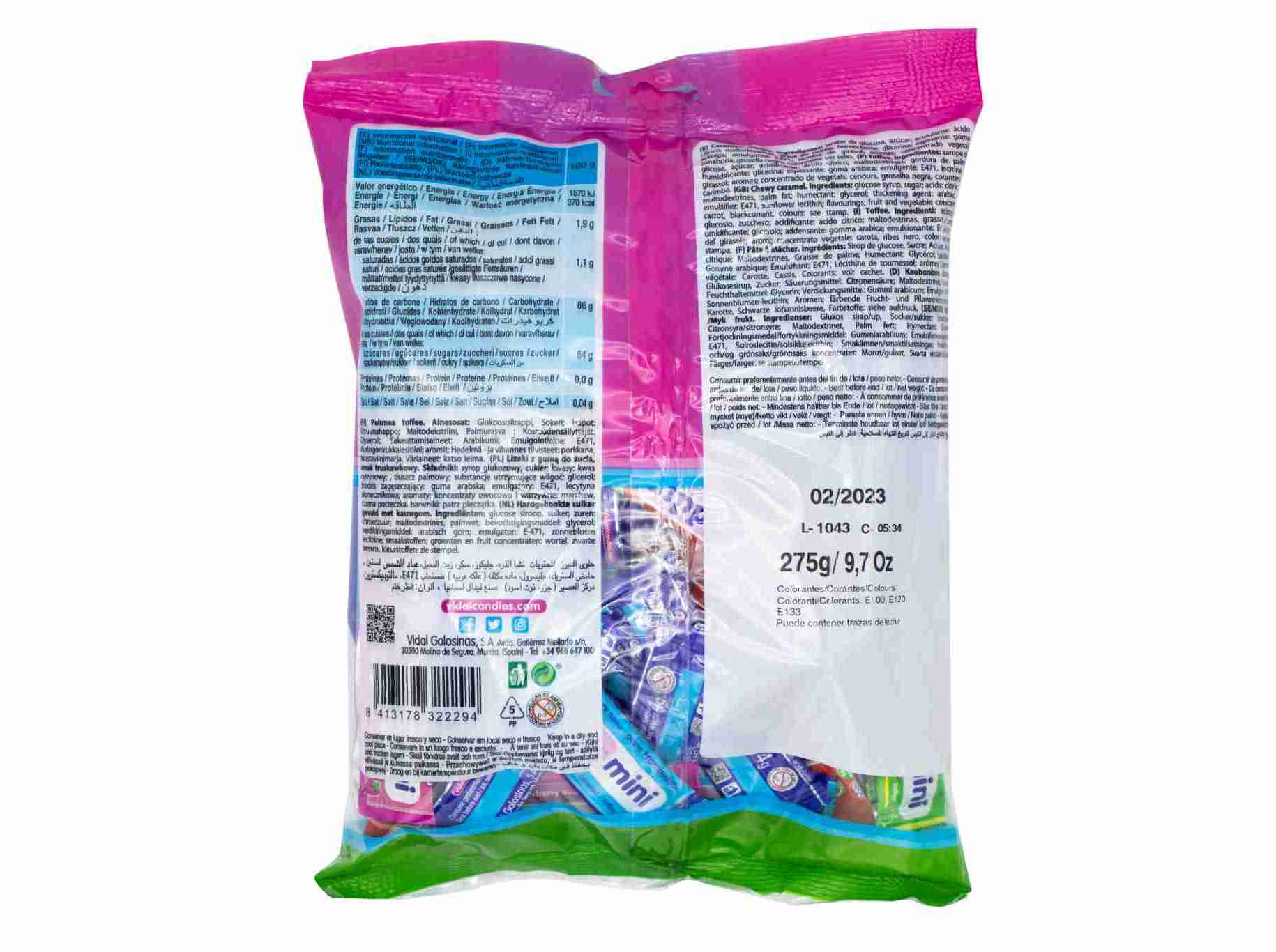 GOMAS VIDAL DIPPER MINI 275G