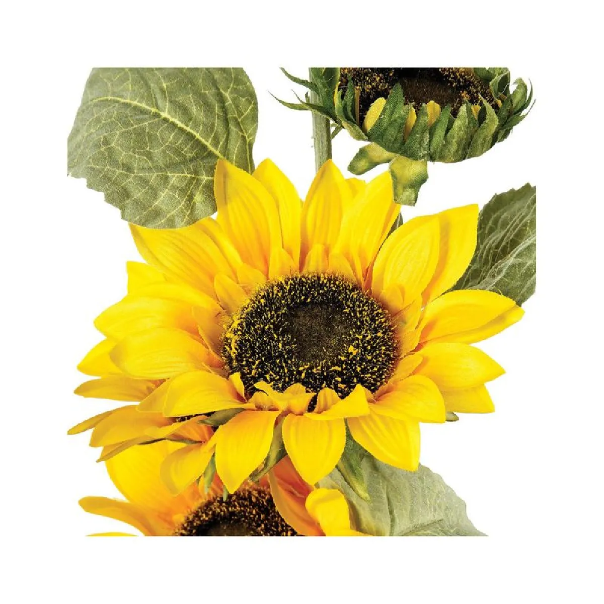 Tournesol sur tige H80 cm - Jaune - but