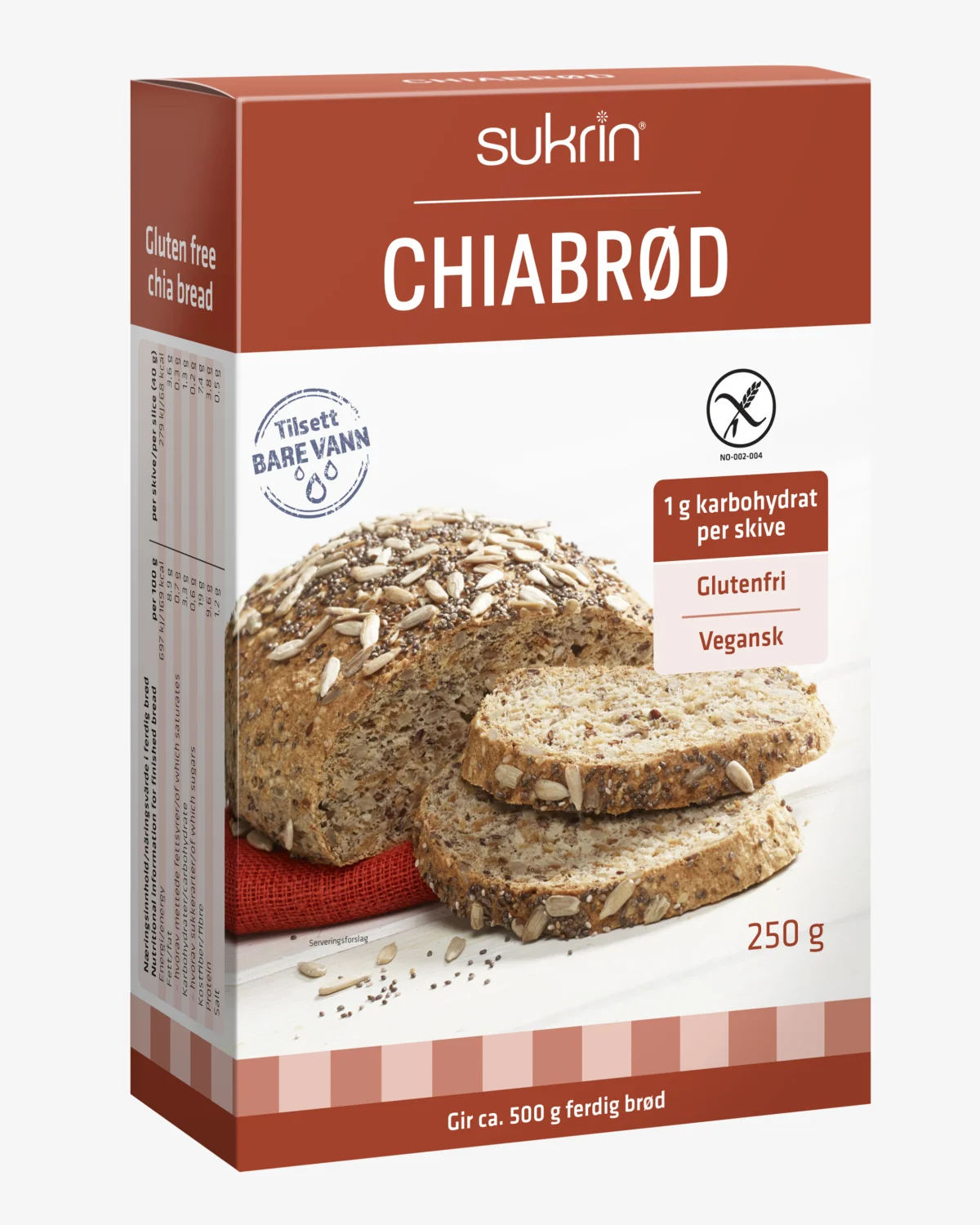 Funksjonell Mat Chiabrød 250g