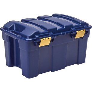 Coffre de rangement BANKERS BOX, 40 L, bleu foncé