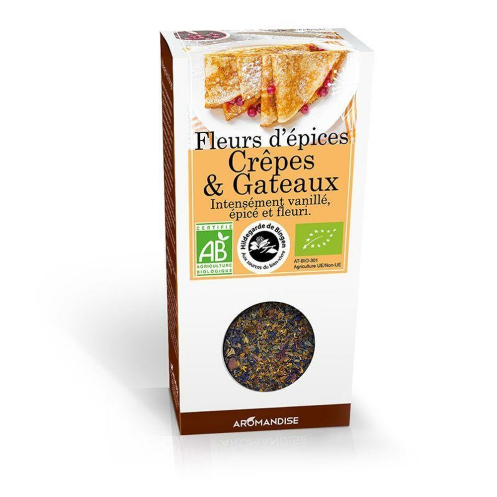 Fleurs d'épices crêpes et gâteaux