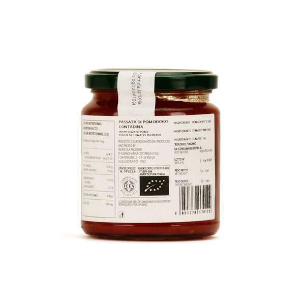 Sauce tomate italienne bio Passata Contadina