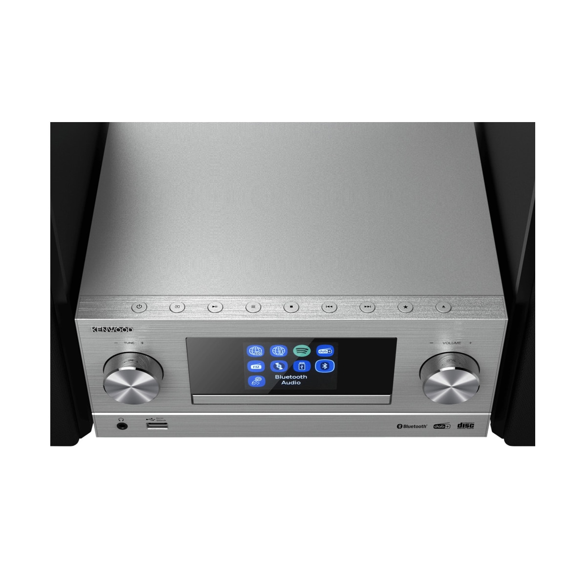 Kenwood M9000S - Smart Mini Stereo, Sølv
