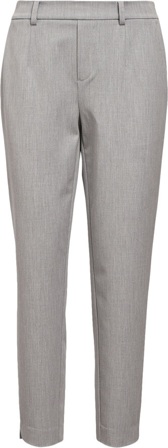 Object OBJLISA SLIM PANT NOOS Light grey melange