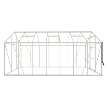 Royal Well Kate V kweekkas aluminium wit 8,33 m²