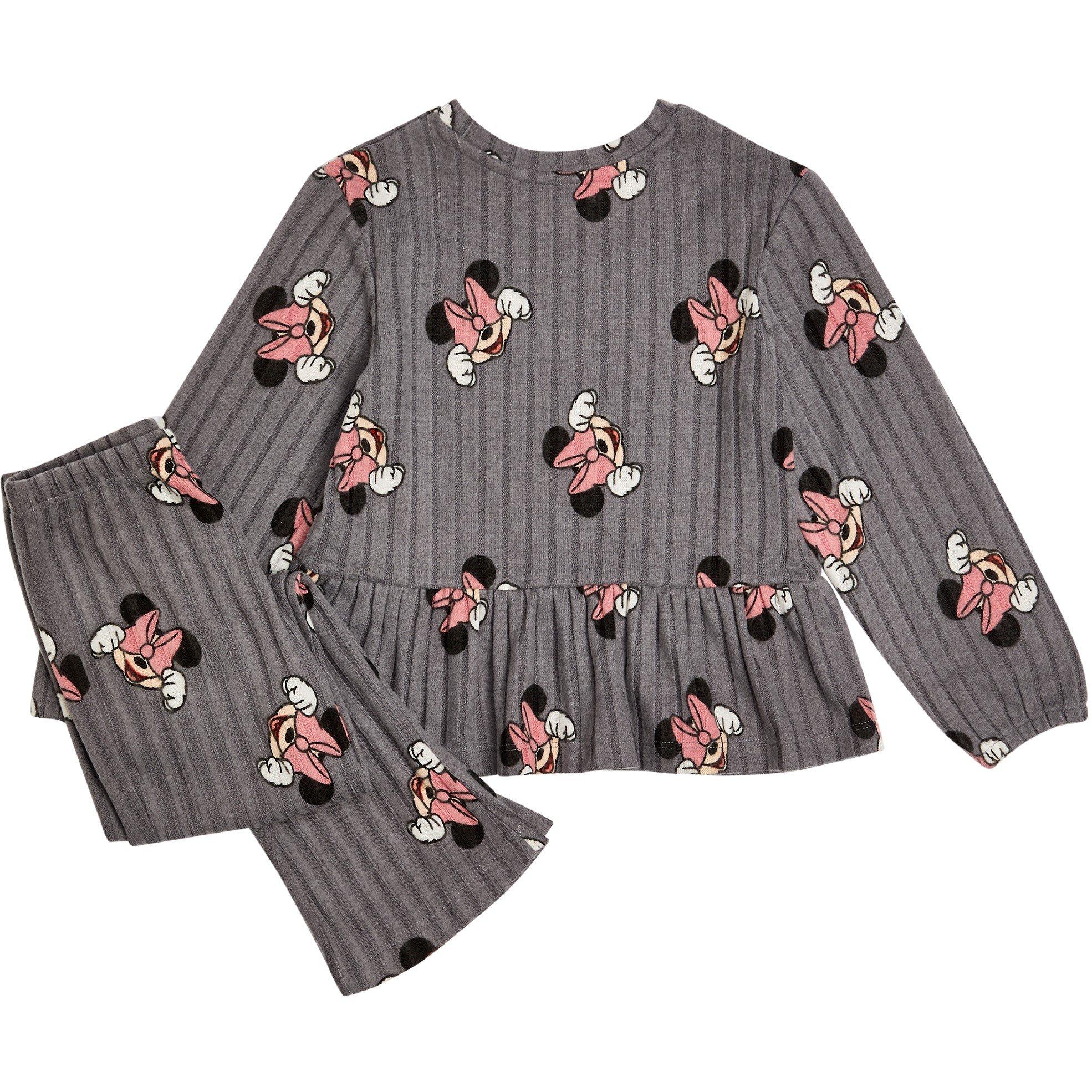 Character Minnie Mouse Rib Top and Trousers Set Juniors