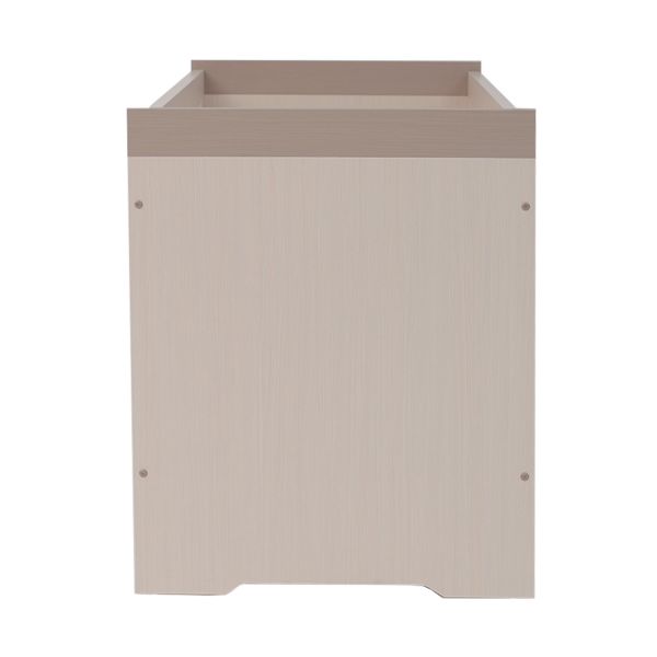 Interbaby Ledikant 60 × 120 – Commode – Hanglegkast Sandstone
