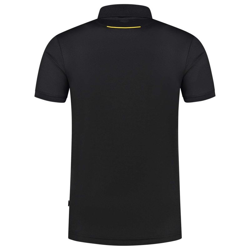 Tricorp Accent 202703 - Poloshirt - Zwart/Geel - 3XL