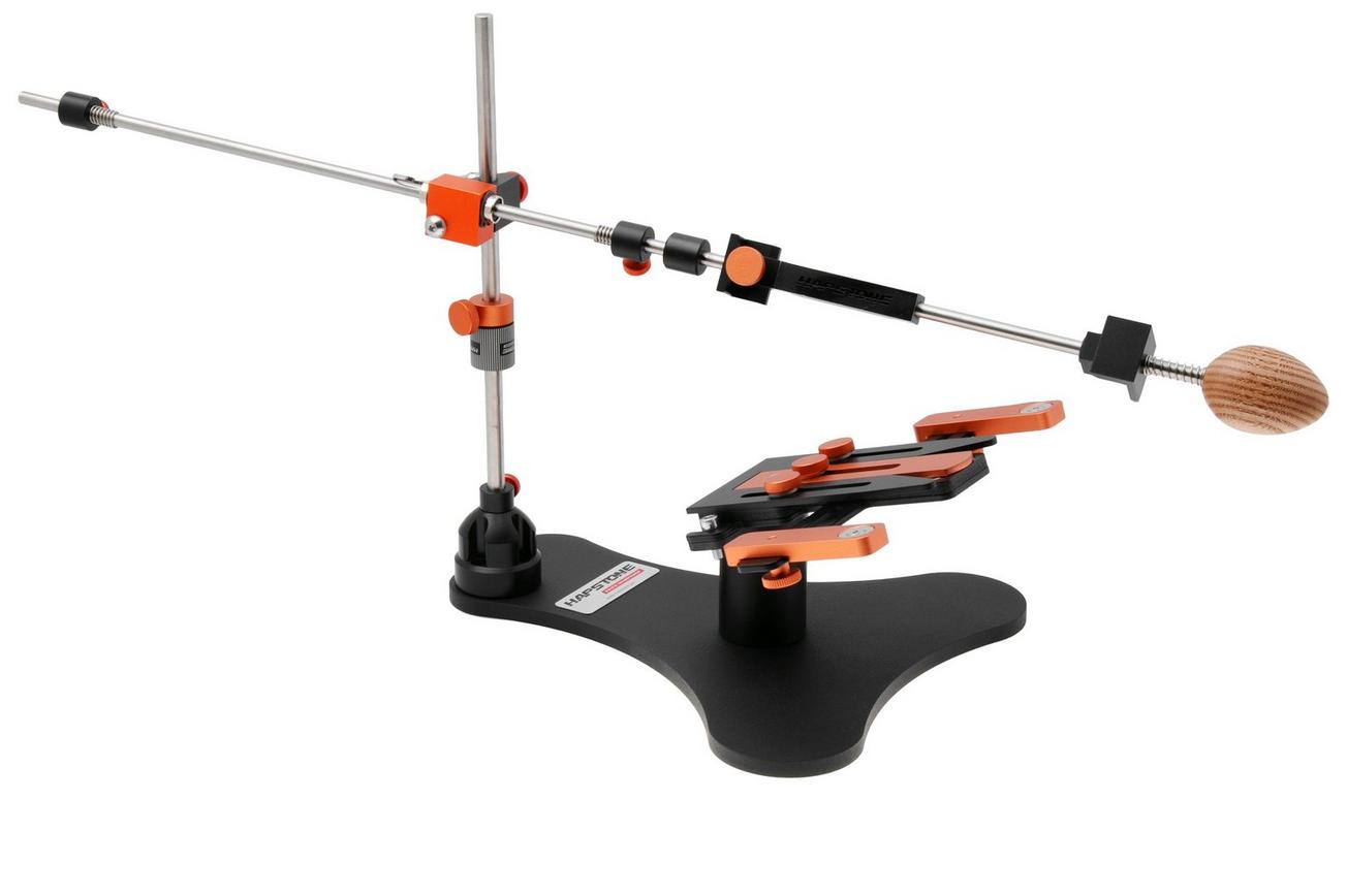 Hapstone V8 Black Knife Sharpener, slijpsysteem