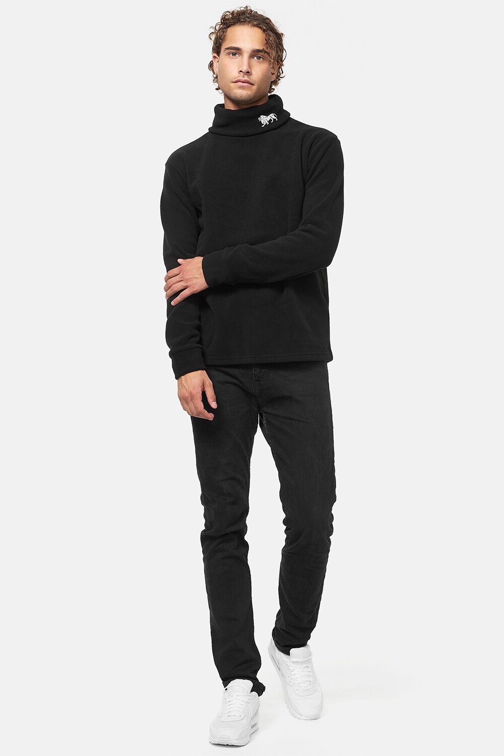 Lonsdale Herren Rollkragenpullover normale Passform CURDWORTH