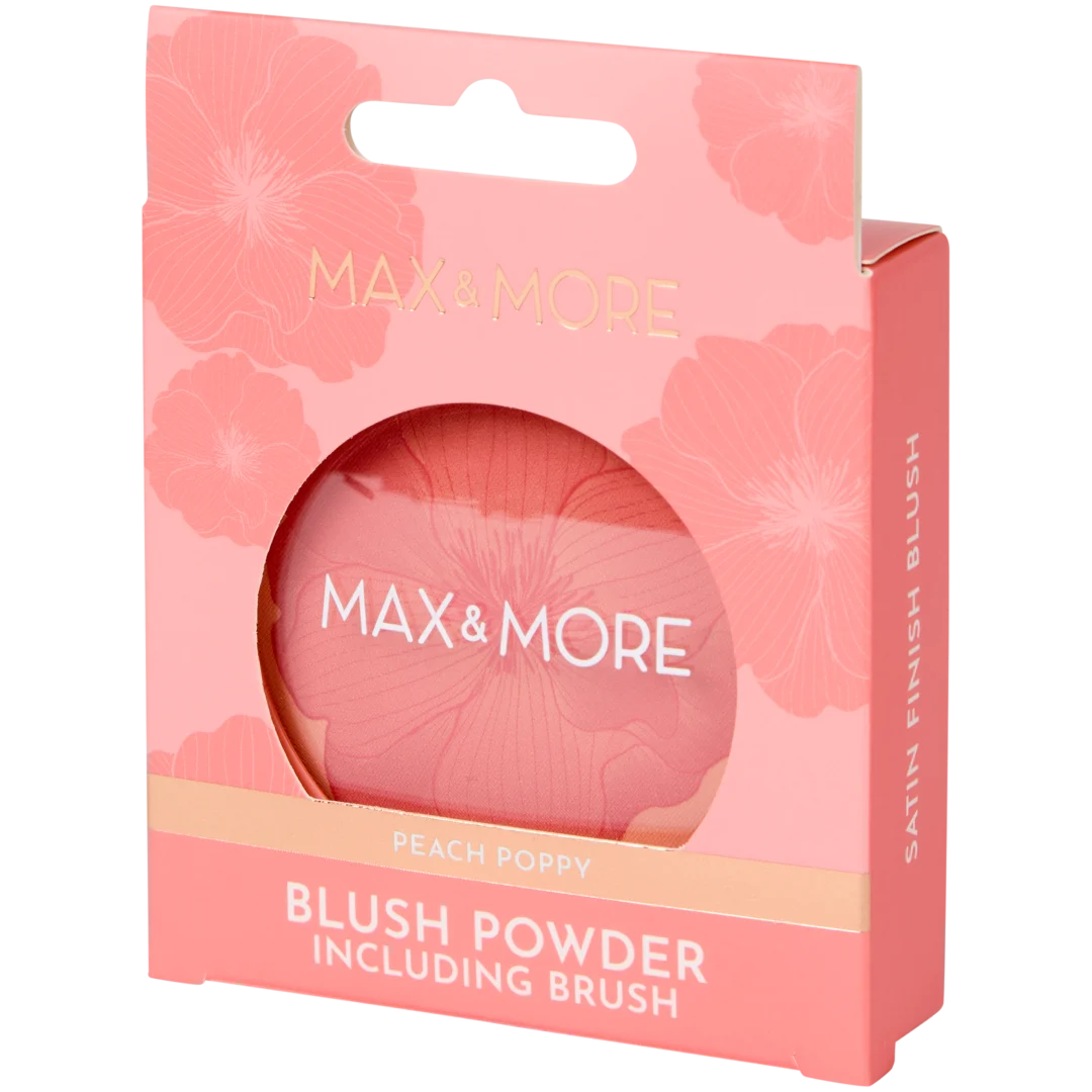 Blush avec pinceau Max & More