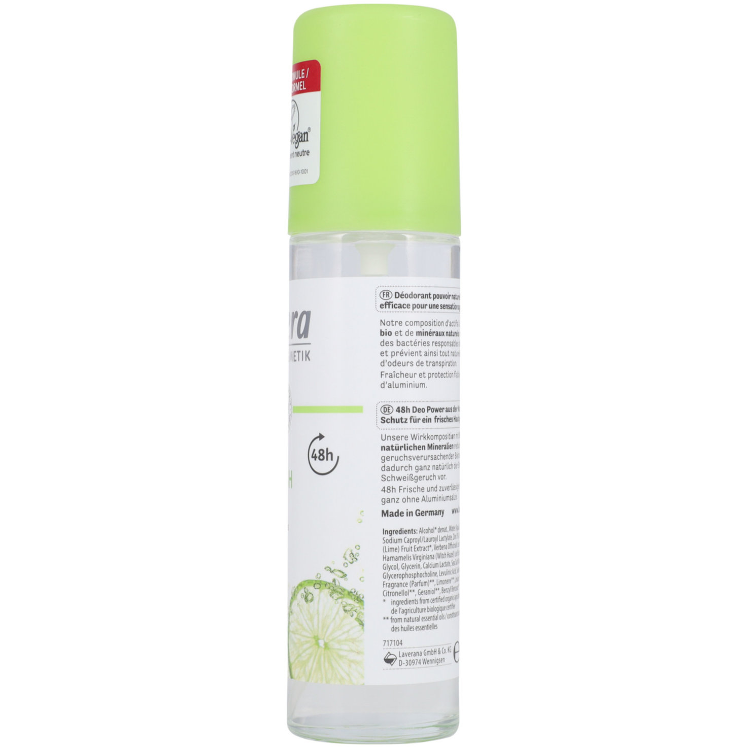Lavera Deo Spray Natural & Refresh 75ml