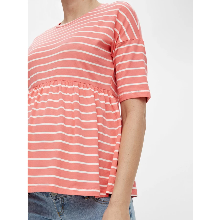 mama;licious Umstandsshirt MLOTEA Sugar Coral