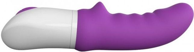 TOYZ4LOVERS - ELYS RHINHORN SILICONE VIBRATOR 9 INTENSITIES PURPLE