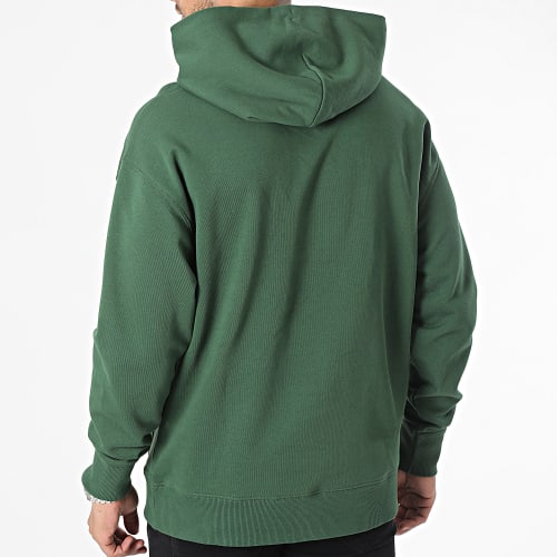 Sweat Capuche Relax Badge 6369 Vert