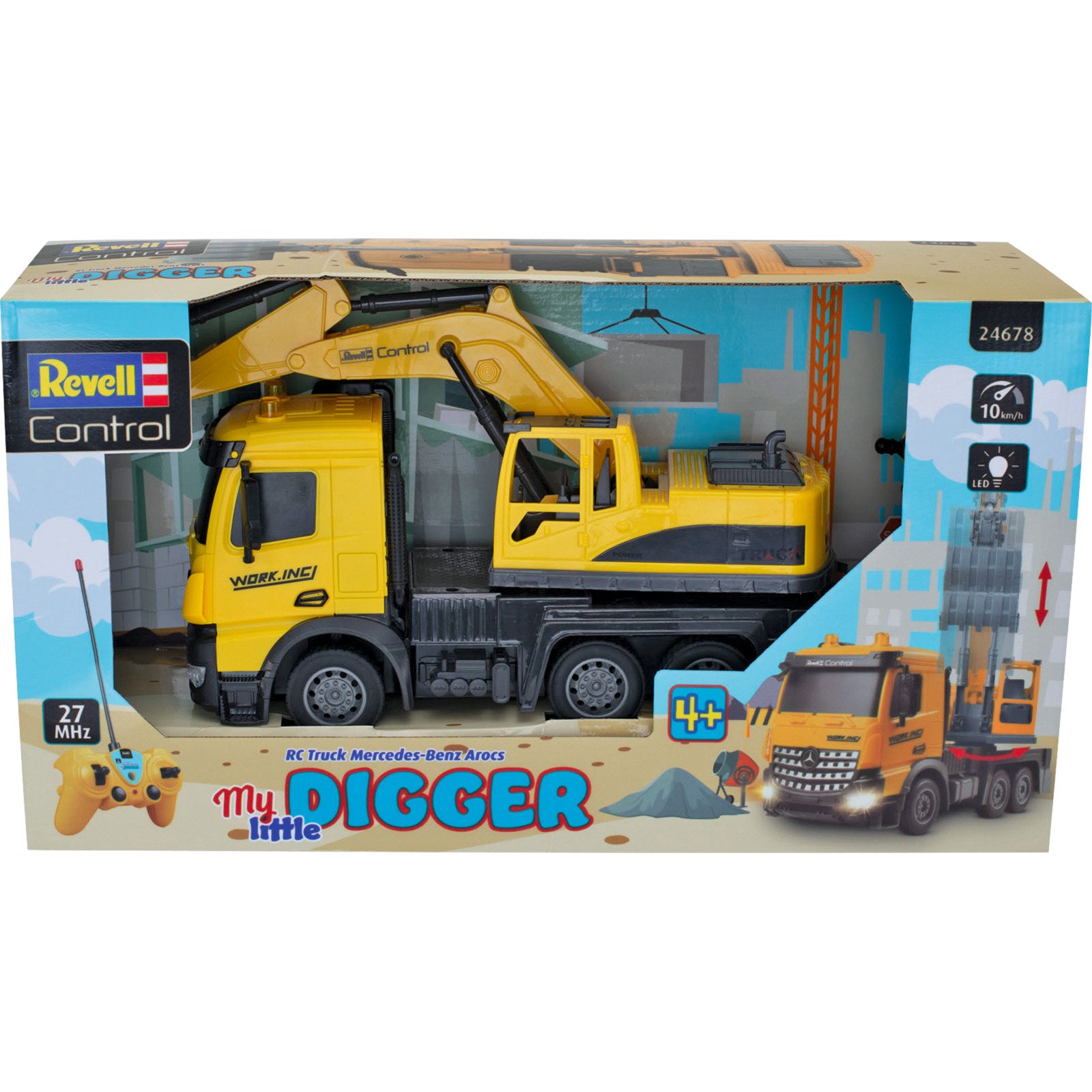 Revell Control RC Truck Mercedes-Benz Arocs My little Digger