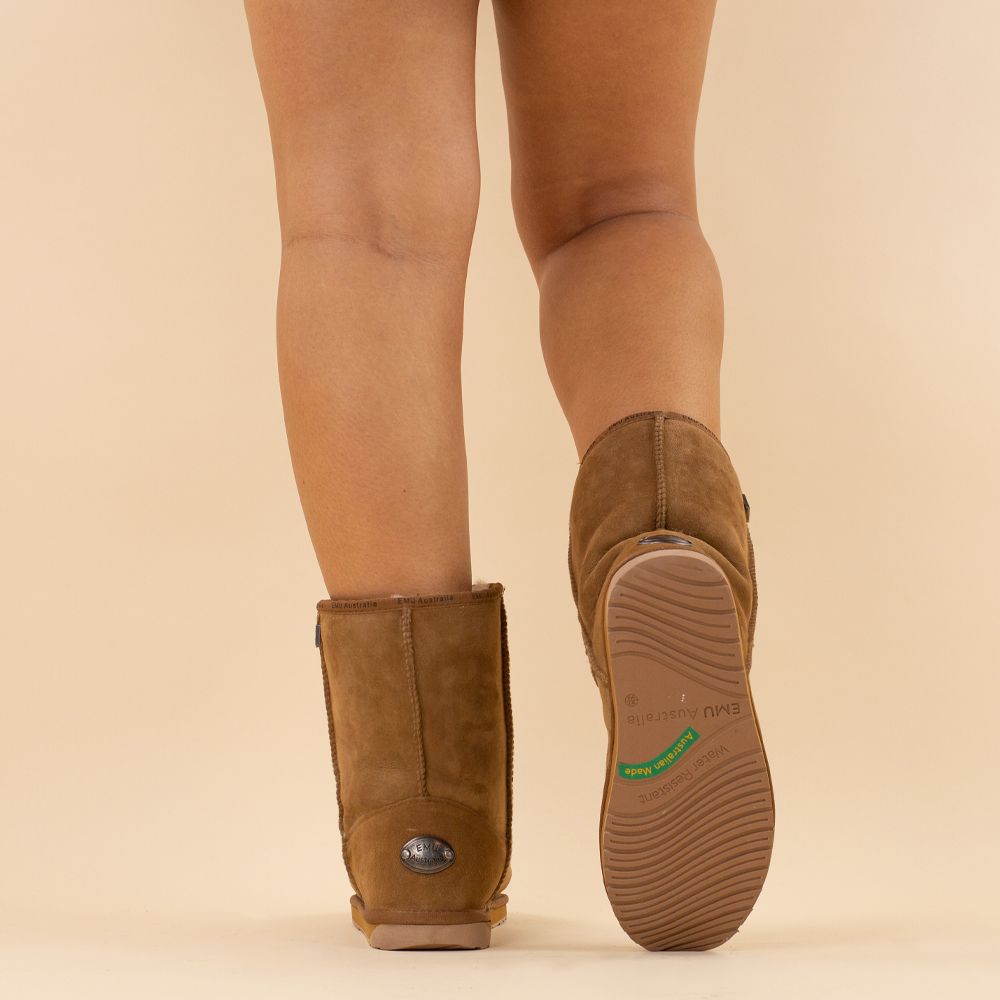 EMU boots Platinum Stinger Slim Lo Chestnut