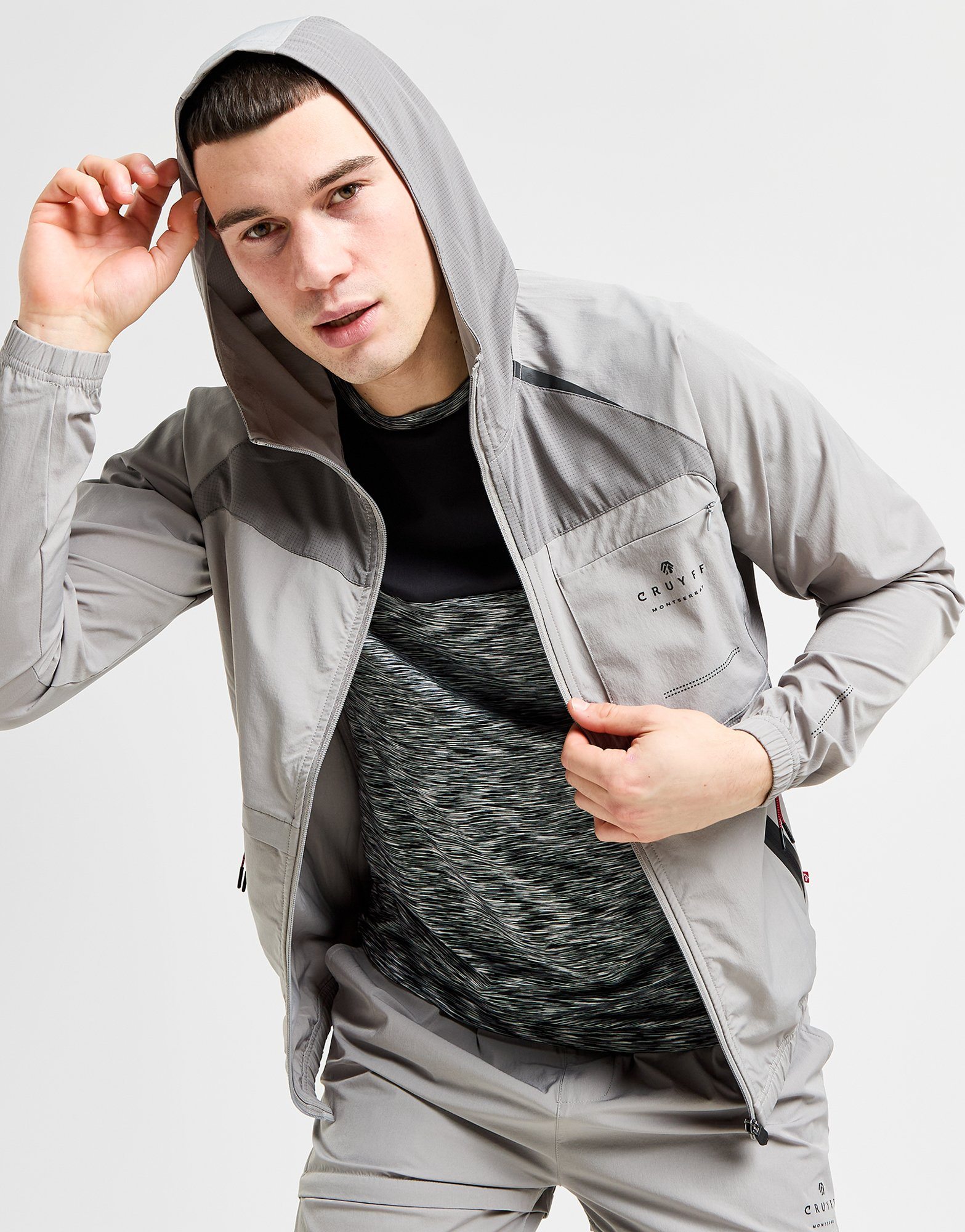 CRUYFF Sweat à Capuche Zippé Trail Homme