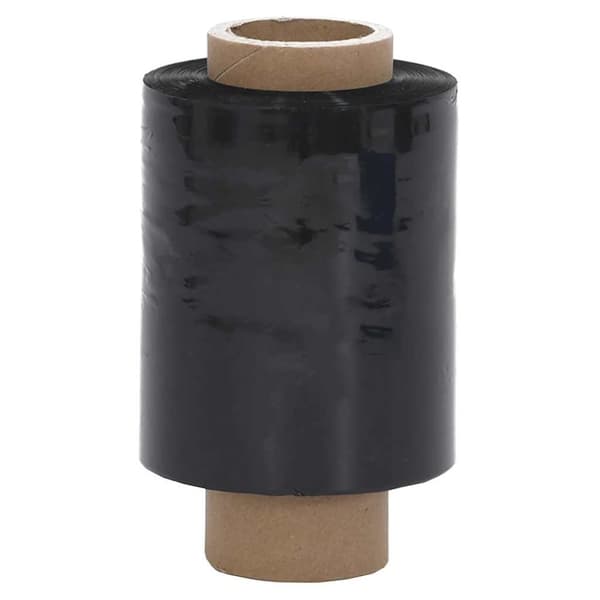 vidaXL Strekkfilm 10 stk svart 23 µm 10 cm x 150 m