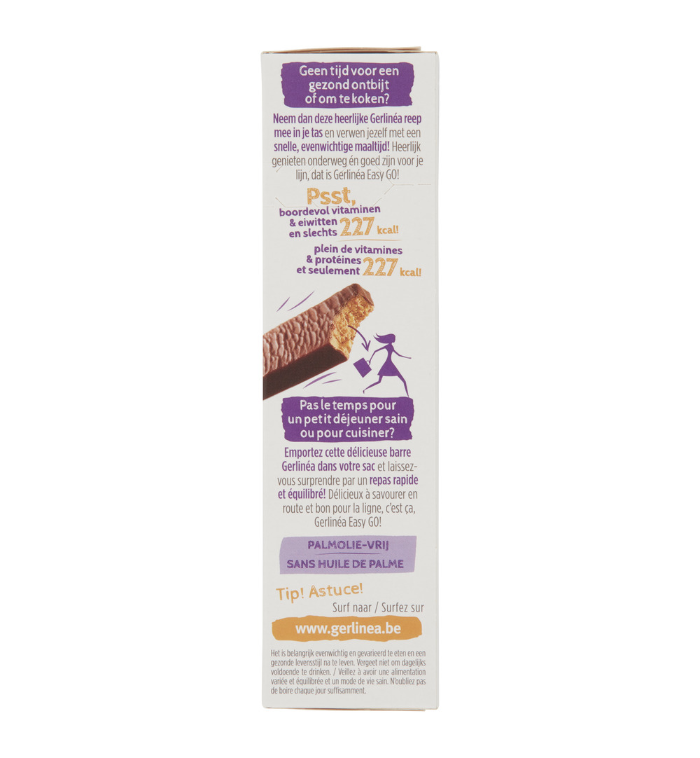 Gerlinéa Easy Go Afslank Maaltijdrepen Karamel (2 x 60 gr)