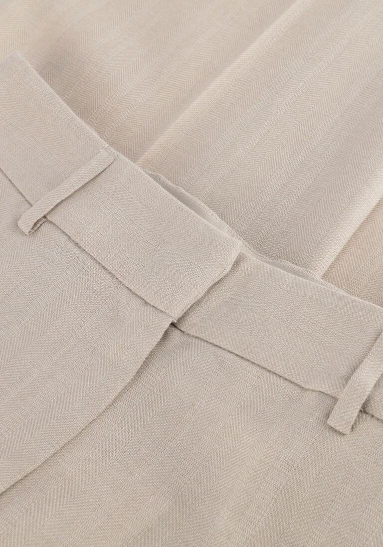 beige co'couture pantalon lisacc linnen ll pant