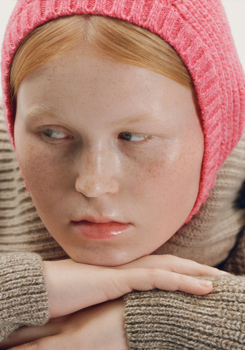 Thinking Mu Sturmhaube Jude Balaclava Pink