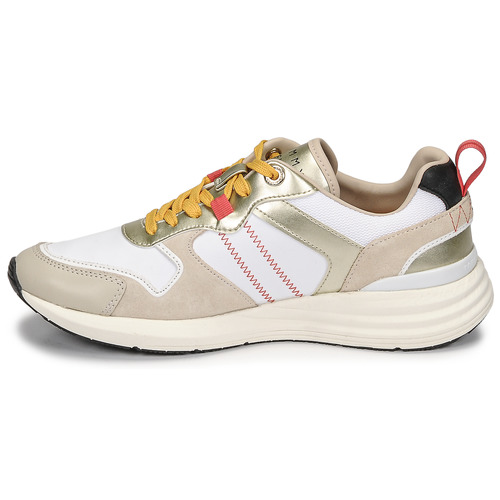 Tommy Hilfiger - METALLIC CASUAL RETRO RUNNER - Blanc