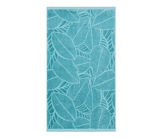 Jacquard-Badetuch, aqua