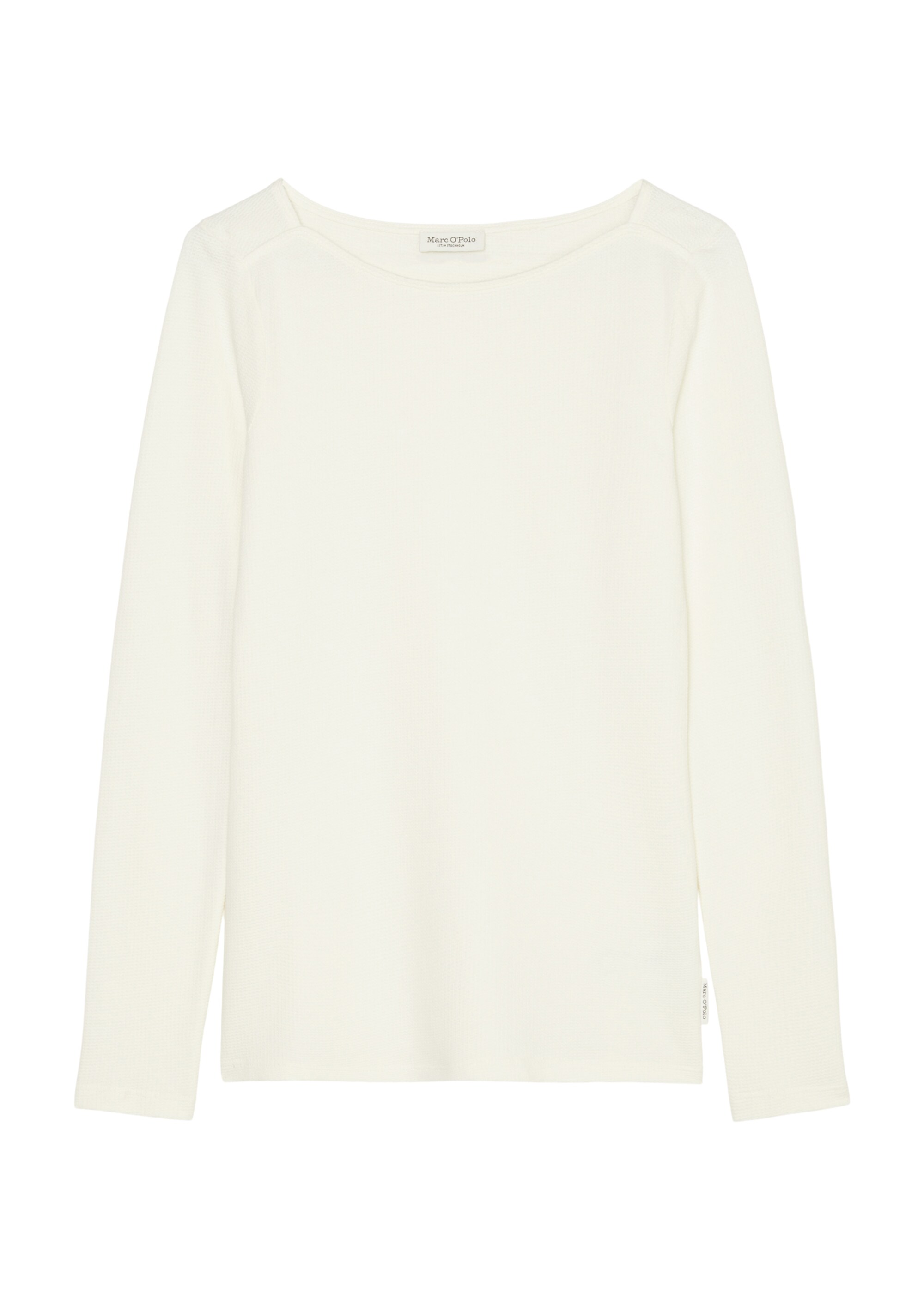 Struktur-Longsleeve regularaus Organic Cotton