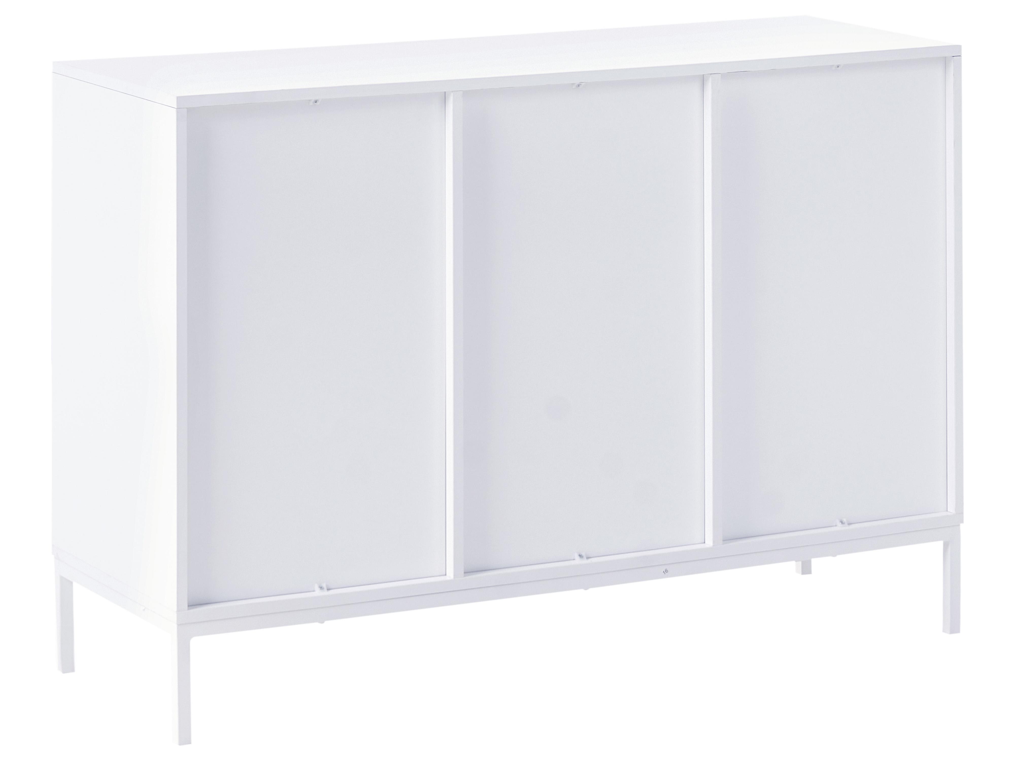 Dressoir met 2 deuren ADELAIDE Wit