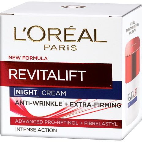 Anti-rynke natcreme m. pro-retinol og fibrelastyl
