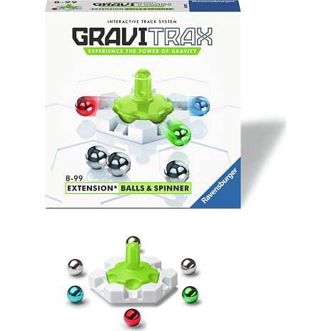 GraviTrax balls & spinner