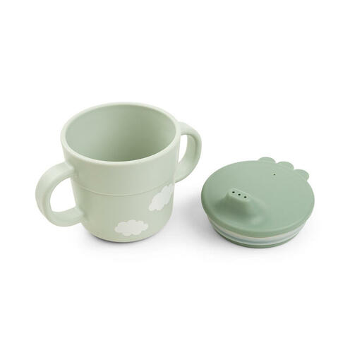 Foodie Coffret Premier Repas Happy Clouds Vert - DONE BY DEER
