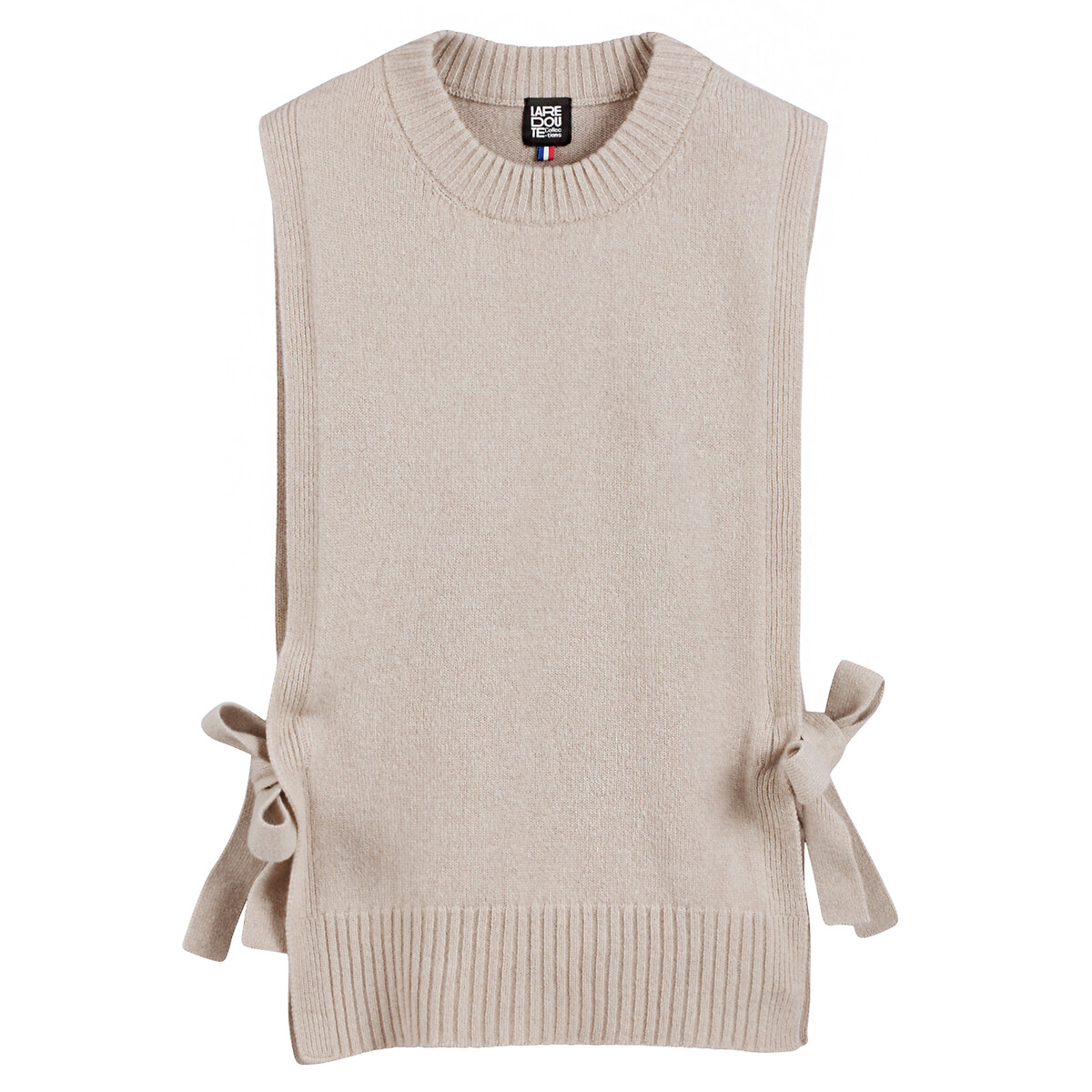 COLEÇÕES LA REDOUTE<br>Trui em lã e cashmere, fabricado na França