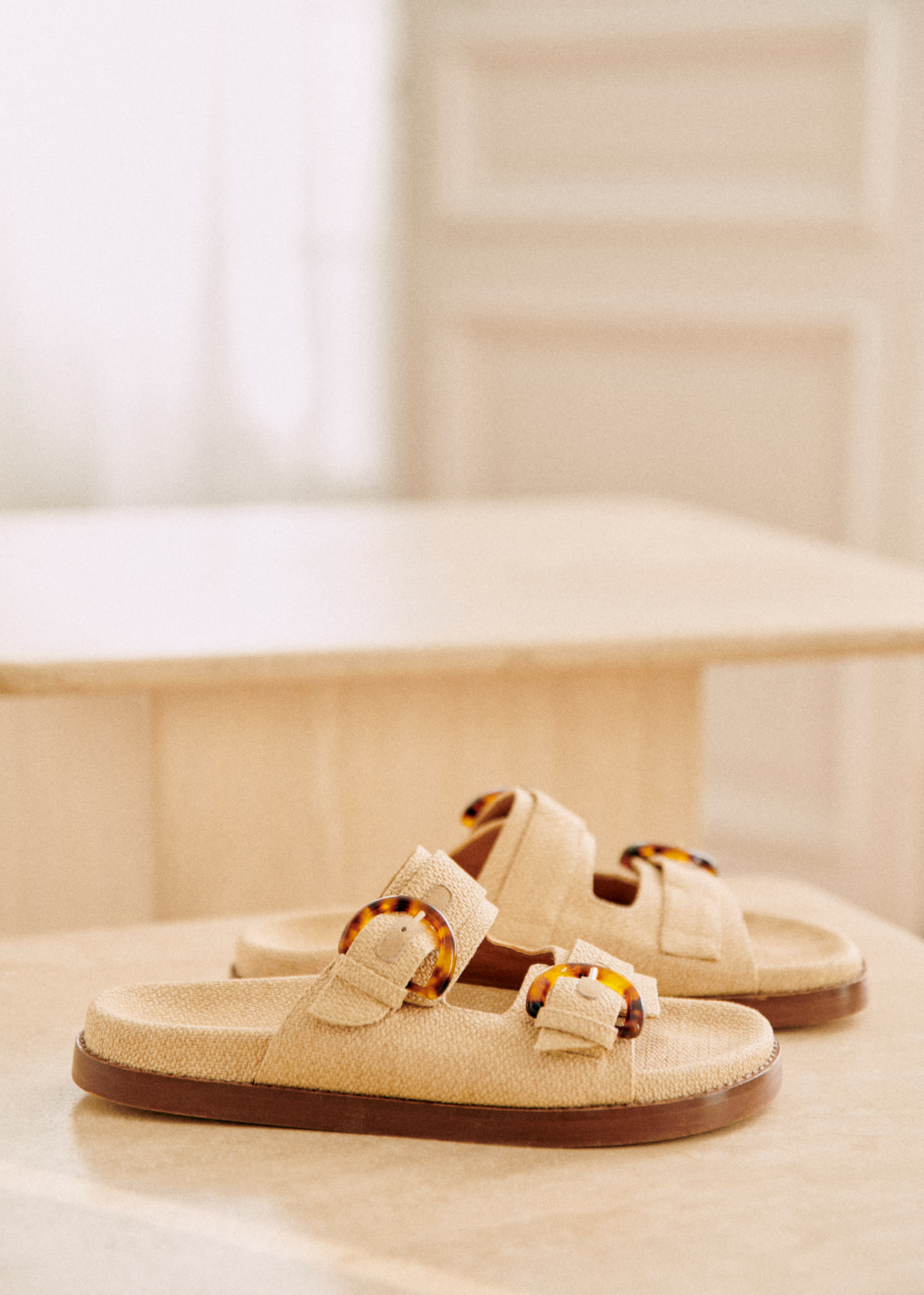 Mule Low Lenny - Textile naturel - SOULIERS/SOULIERS Sandales 5906235
