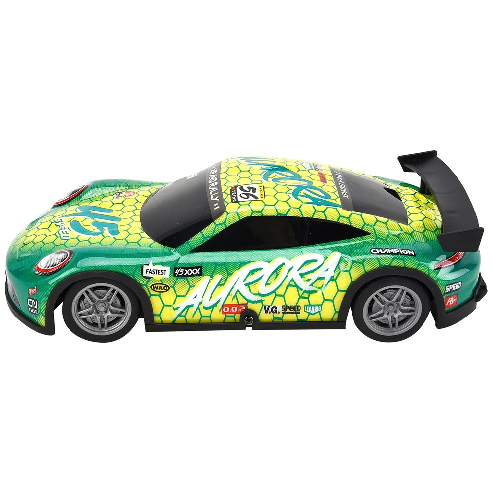 1:22 Mini-Rennwagen mit LED-Fernsteuerung, 2,4 GHz