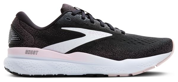 Chaussures Running Brooks Ghost 16 Noir/Blanc/Rose Femme