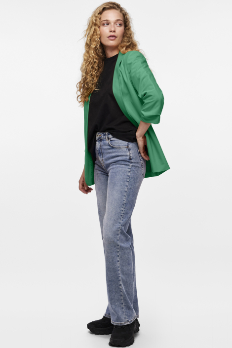 Pieces groene dames blazer