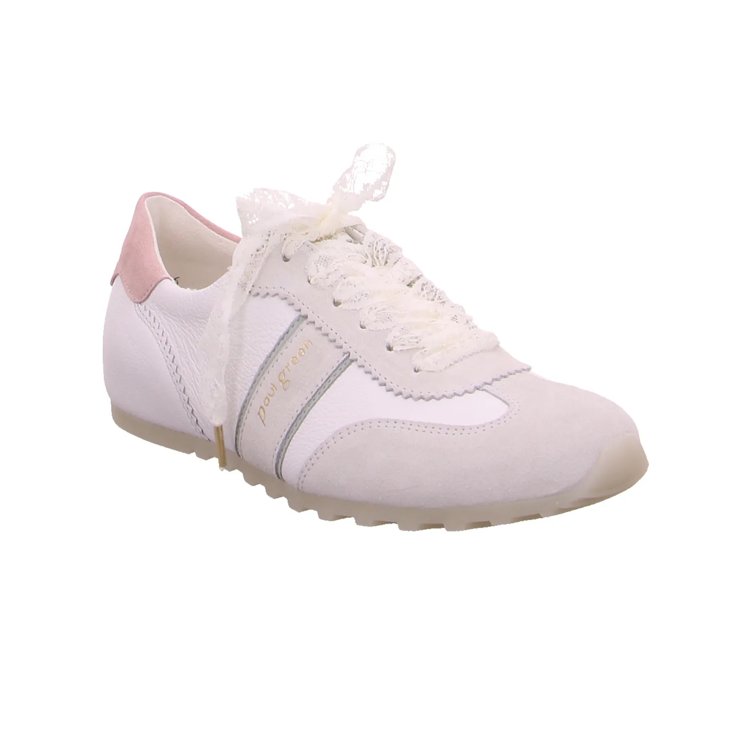 PAUL GREEN Sneaker Weiss Leder