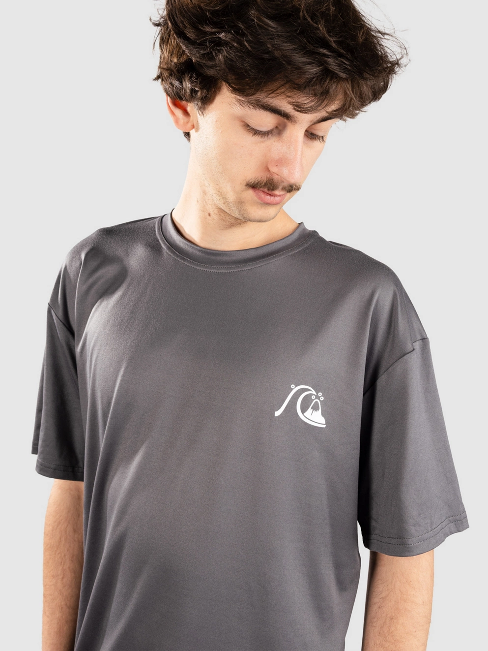 Quiksilver DNA Bubble Logo Lycra iron gate
