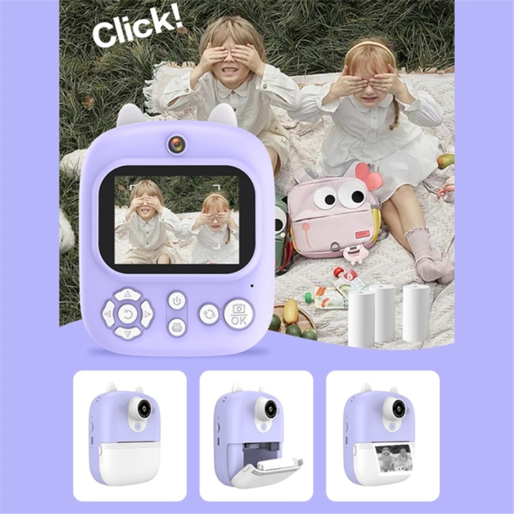 (12MP) Dual Kinder Sofortbild Kamera Fotoapparat Digitalkamera mit 2.4