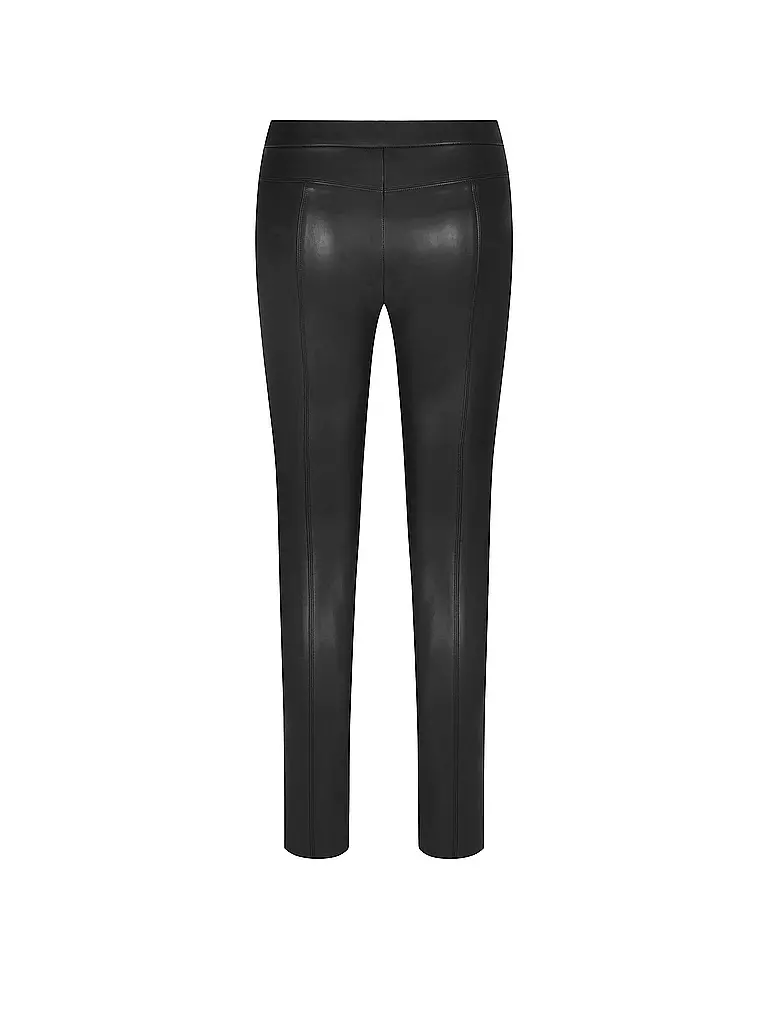 RAFFAELLO ROSSI Hose in Lederoptik Skinny Fit RESA schwarz