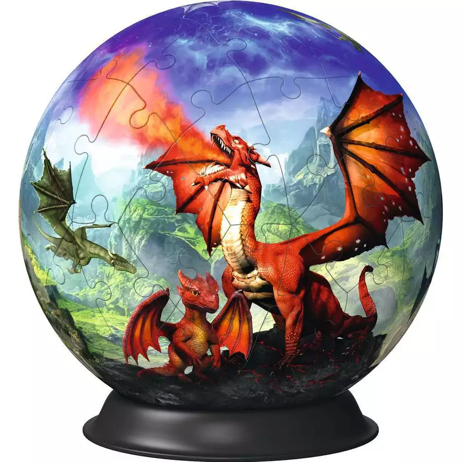 Ravensburger Puzzle-Ball Mystische Drachen bunt