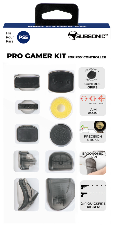 Subsonic Pro Gaming Kit For PS5 Controller