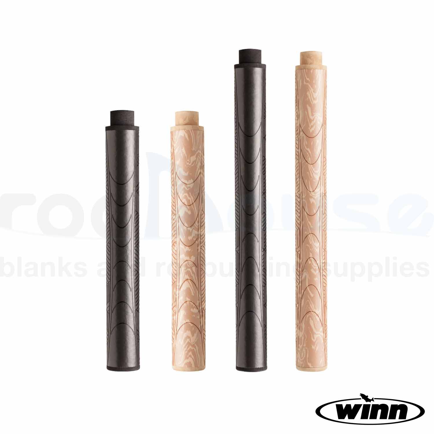 Winn Saltwater AVS Straight Cylinder Grips - 1.25