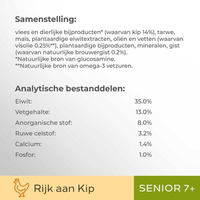 Perfect Fit Kattenbrokken - Senior - Kip - 7kg
