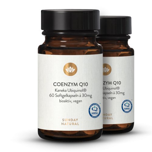Sunday Natural Products  Coenzym Q10 Kaneka Ubiquinol ®30 mg