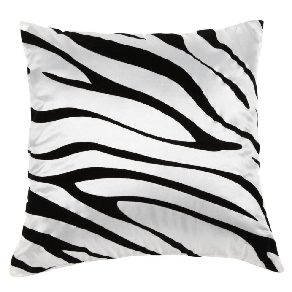 Housse de coussin effet satiné