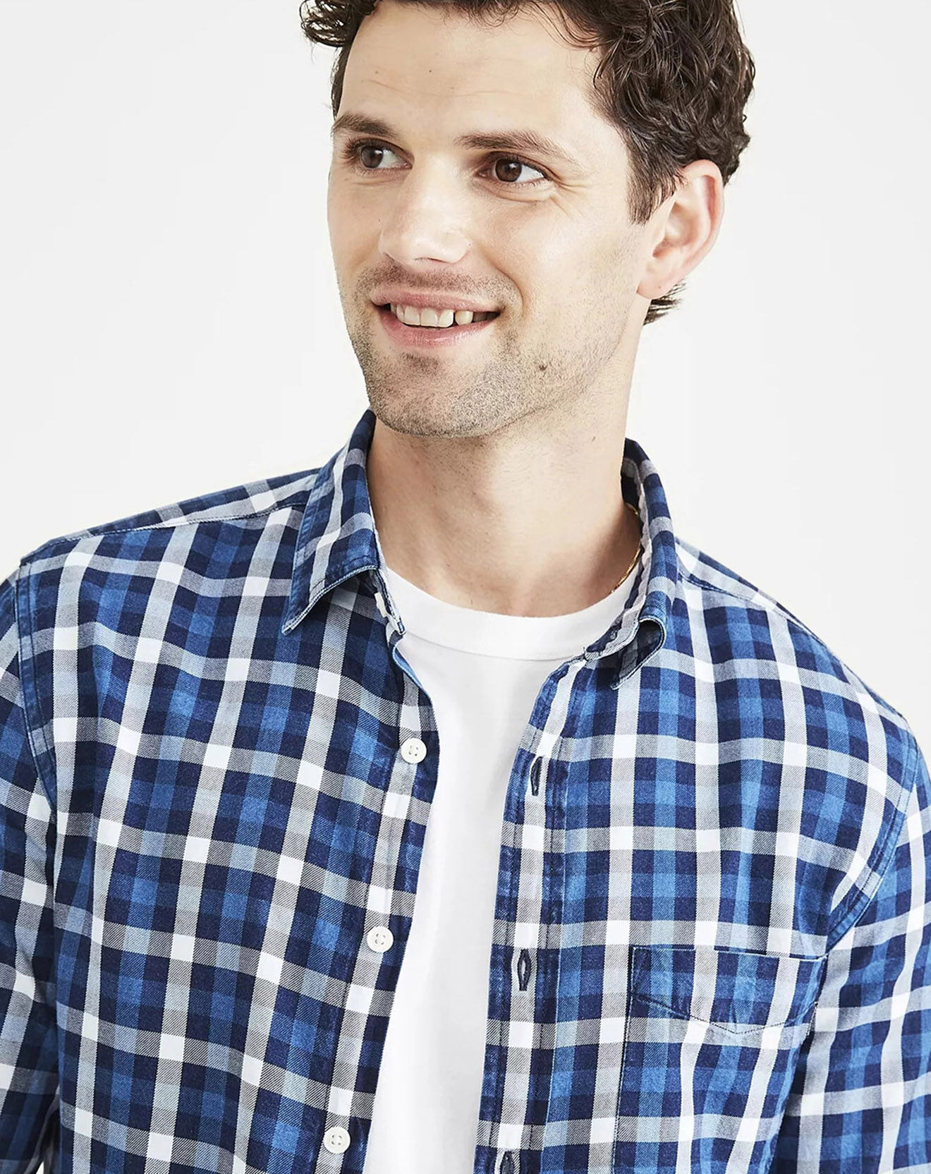 Dockers Chemise Original Slim bleu foncé